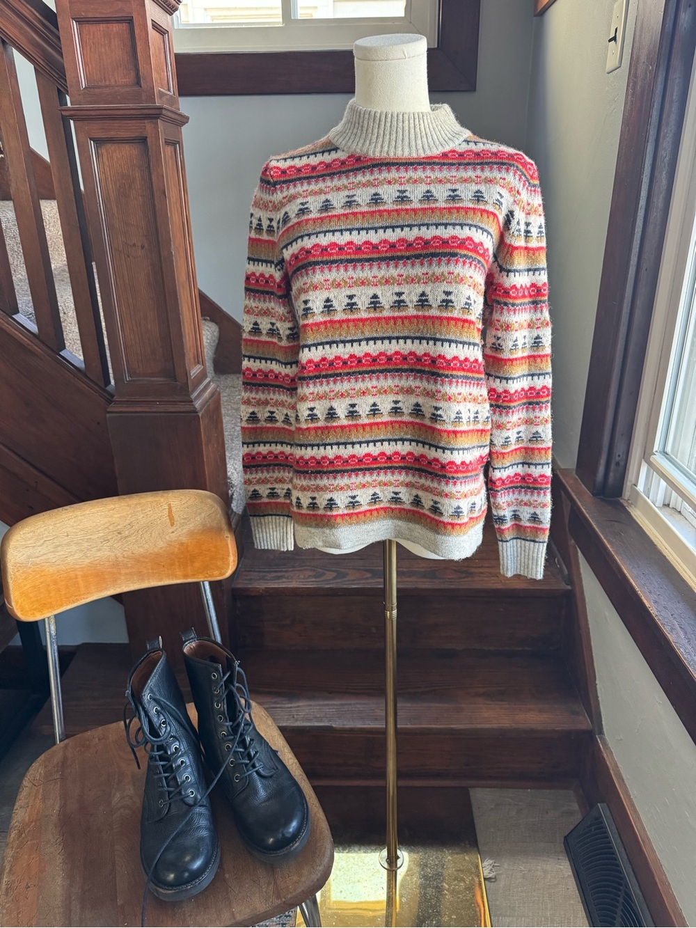 J.crew fair isle sweater